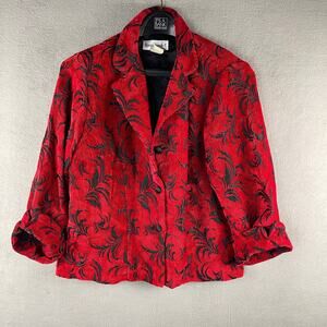 Vintage Ronni Nicolle Sport Blazer Jacket Women's 2X